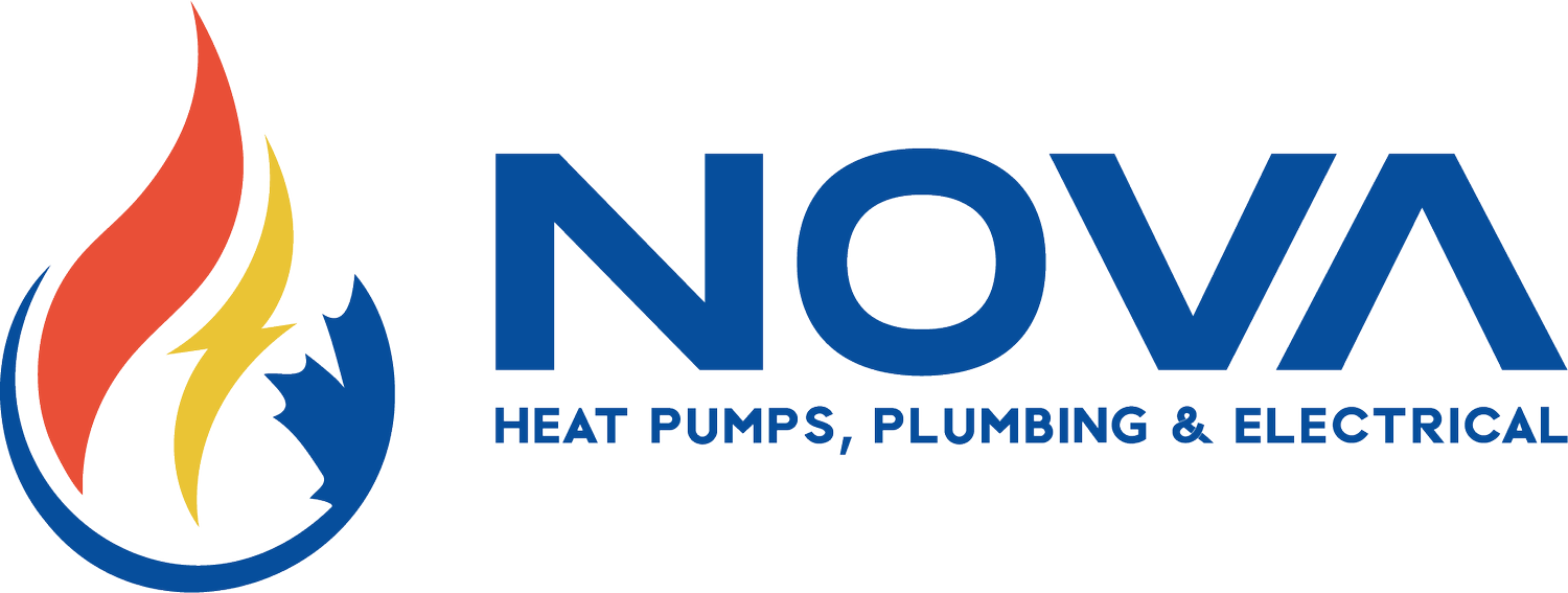 Nova Heat Pumps Plumbing and Electrical Logo